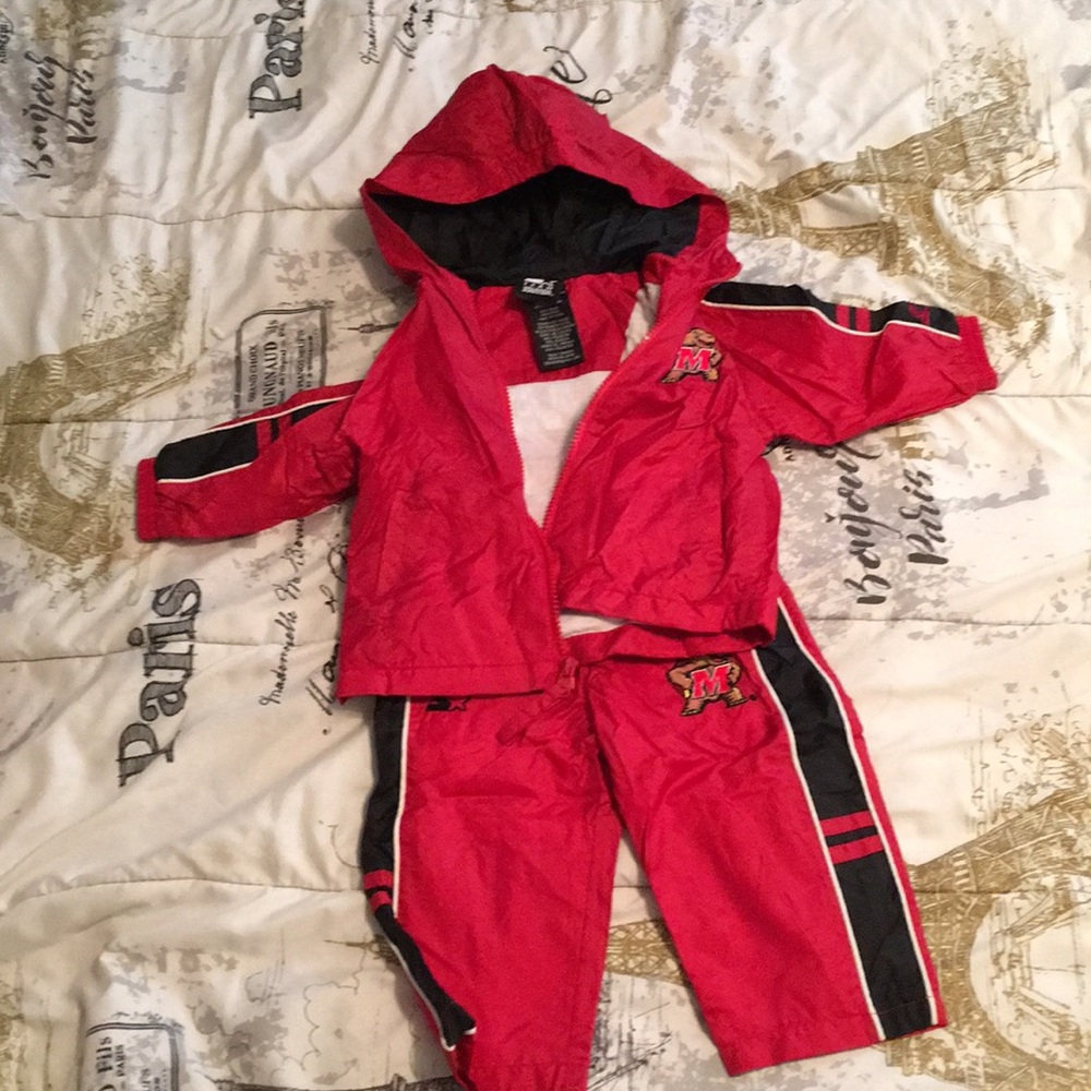 12mth MD Terps Starter windbreaker